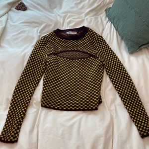 COPY - Zara checkered sweater